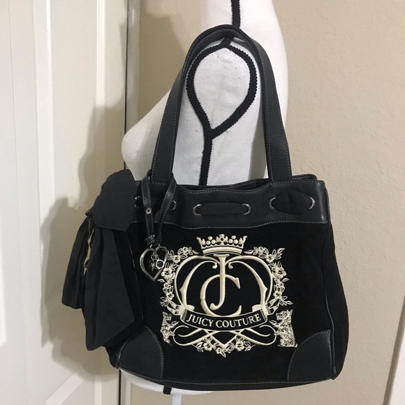 Juicy Couture Handbags - Velour juicy couture purse